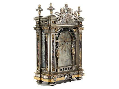 Bedeutende Kaminpendule im Louis XIV-Stil – Exponat der Pariser Weltausstellung 1867